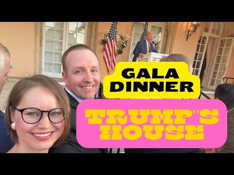 Видео: УЖИН В ДОМЕ ТРАМПА