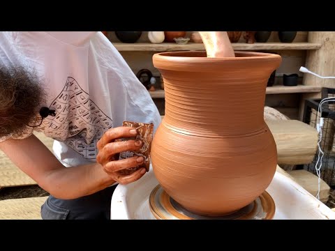 Видео: 🍯 Настольный Гончарный круг Крутим Горлач Никодим 250Н Волшебство керамики
