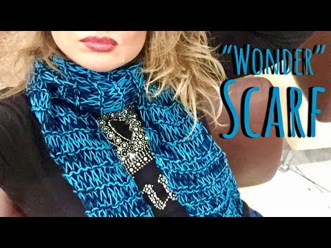 Видео: УДИВИТЕЛЬНЫЙ ШАРФ СПИЦАМИ "WONDER" / ВЯЖЕТ САМ СЕБЯ! / KNITTING FASHION SCARF