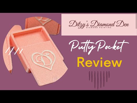 Видео: НОВИНКА ДЛЯ МАЛЕНЬКИХ МАГАЗИНОВ! Алмазная вышивка "Putty Pocket" от Ditzy’s Diamond Den