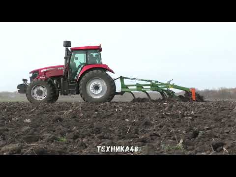 Видео: Китайский трактор YTO ELG 1754. Первое знакомство. Работает с культиватором Amazone Genius 3002