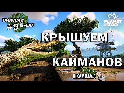 Видео: PLANET ZOO — КРЫШУЕМ КАЙМАНОВ | TROPICAL LEAF #9 | ПЕСОЧНИЦА | ВОДНЫЙ КОМПЛЕКС 2/5