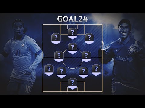 Видео: Команда мечты Роналдиньо - GOAL24