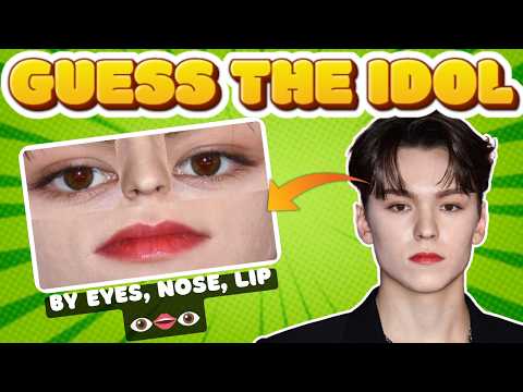 Видео: УГАДАЙТЕ К-ПОП-АЙДОЛА ПО ГЛАЗАМ, НОСУ И ГУБАМ 👁️👄👁️ | 2025 KPOP