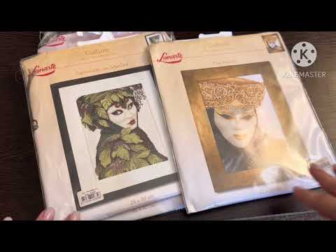 Видео: Шок видео 😱Коллекция всех наборов для вышивки🫣🤫🐹