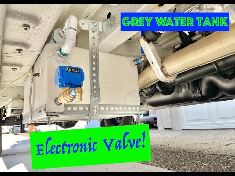 Видео: Как установить резервуар для серой воды с электронным клапаном