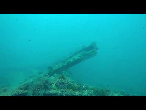 Видео: Погружение на затонувший пароход WRECK