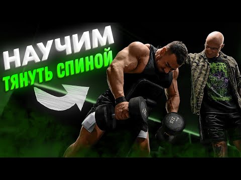 Видео: НАУЧИМ КАЧАТЬ СПИНУ