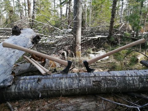 Видео: Рождение новой линейки топоров. Не томагавк))