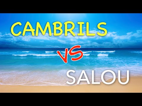 Видео: Испания #15 - Лучшие пляжи: Камбрилс против Салоу. Обзор пляжей Cambrils и Salou