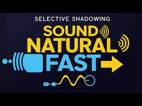 Видео: Общайтесь как носитель языка — Эпизод 277 — Выборочное копирование: целевое ударение, связи и инт...