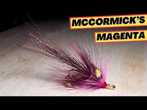 Видео: Вязание креветок Маккормика (Magenta McCormick's Shrimp) — Вязание мушек для лосося