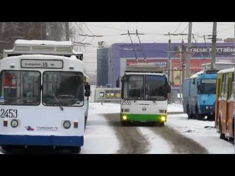 Видео: Челябинск троллейбусный