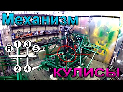 Видео: Кулиса на КАРАКАТЕ. Механизм. Устройство.