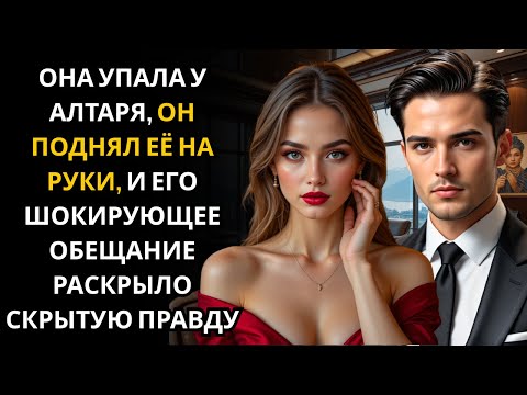 Видео: Она упала у свадебного алтаря… и CEO, поймавший её, прошептал обещание, изменившее всё!!!