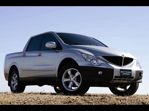 Видео: SsangYong Actyon Sports 2008 2.0 disel 4AT рекомендации владельца по автомобилю (АНТИПУЗОТЕРКА)