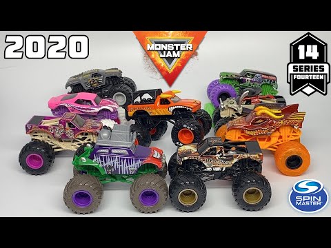 Видео: SPIN MASTER MONSTER JAM СЕРИЯ 14 | МАСШТАБ 1:64