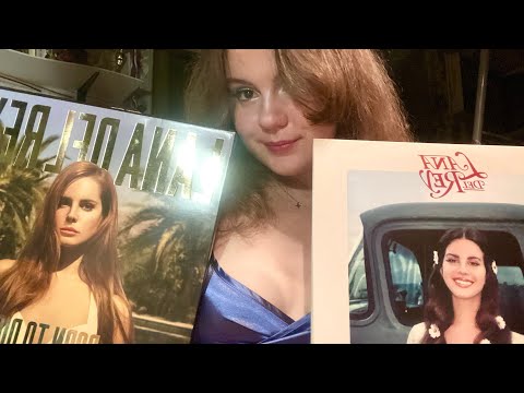 Видео: асмр обзор винилов ланы дель рей ч.2 | болталка триггеры | asmr lana del rey