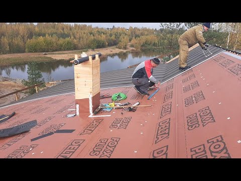 Видео: Фальцевая кровля! Вести с полей! Маленькие лайфхаки!