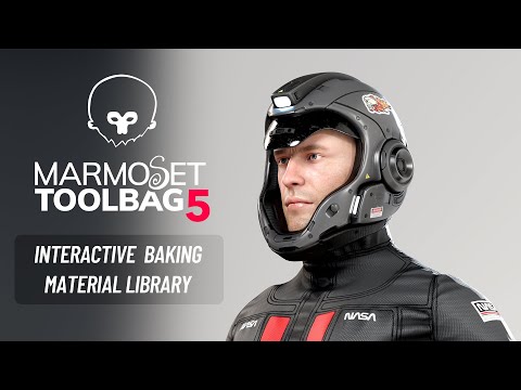 Видео: Marmoset Toolbag 5, новая интерактивная выпечка, трюки с библиотекой материалов!