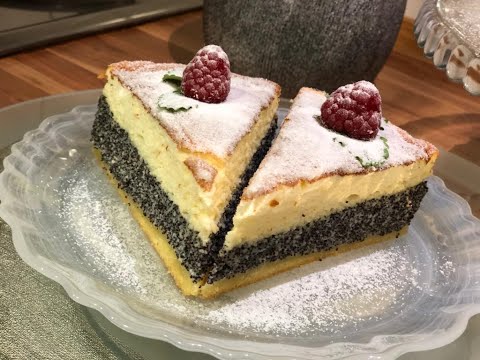 Видео: Немецкий Маково-Творожный  Пирог