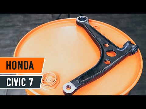 Видео: Cоmo cambiar brazo de suspensión delantero Honda Civic 7 INSTRUCCIÓN | AUTODOC