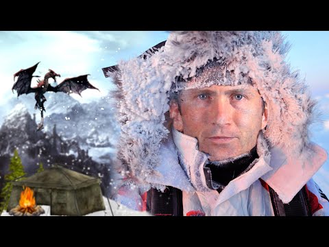 Видео: МАКСИМАЛЬНЫЙ РЕАЛИЗМ В Skyrim ❄ ⛄ 🌧