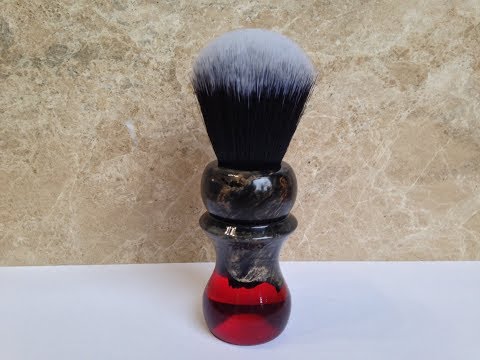 Видео: Making a shaving brush / Делаю помазок для бритья