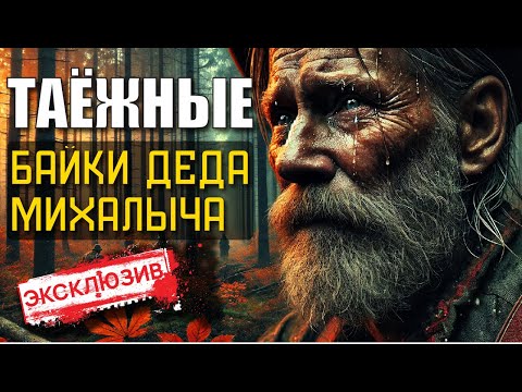 Видео: ТАЕЖНЫЕ БАЙКИ ДЕДА МИХАЛЫЧА - Страшные Истории На Ночь