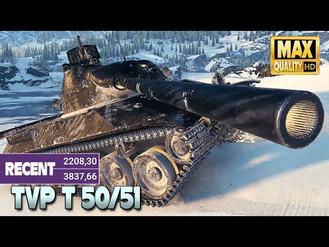 Видео: ТВП Т 50/51: Опытный игрок - Мир танков