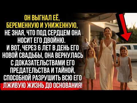 Видео: Он вышвырнул её БЕРЕМЕННУЮ, а через 6 лет ОНА ВЕРНУЛАСЬ с детьми и РАЗРУШИЛА ВСЁ! 📌Жизненная драма 💔
