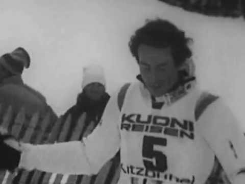 Видео: Горнолыжный спорт, кубок мира 1981 года (Kitzbühel)