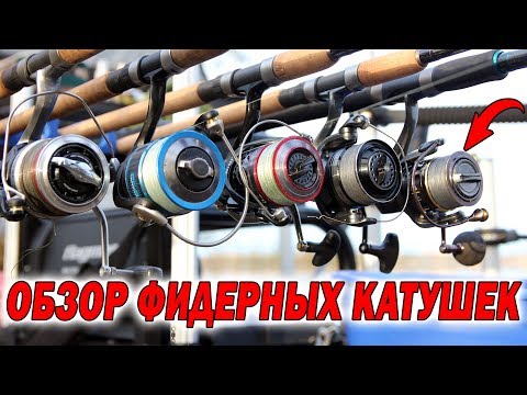 Видео: Итоговый обзор фидерных катушек Preston, Daiwa, Shimano.