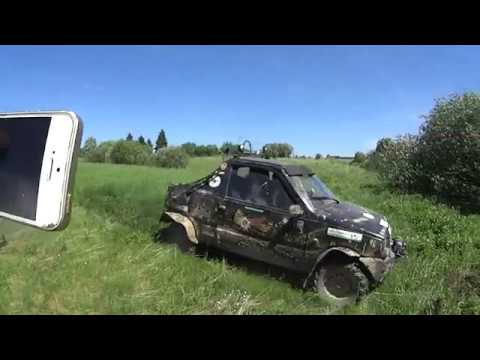 Видео: ока stage 2. коробка с парой 5 1 и самоблоком покатушка с нивой