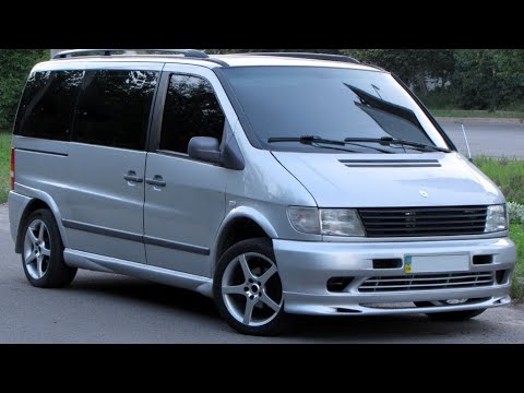 Видео: Mercedes-Benz Vito 638 замена тросов МКПП