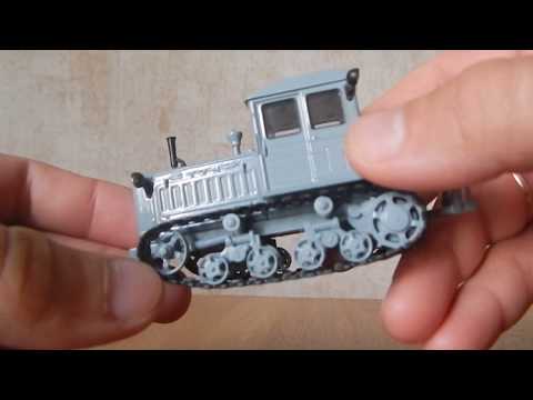 Видео: Т-74. Обзор модели 1:43 Тракторы: История, люди, машины. №95