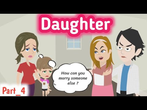Видео: Дочь, часть 4 | Анимированная история | История на английском языке | Изучаем английский | Просто...