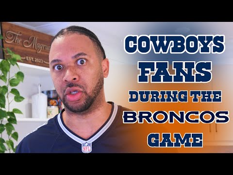 Видео: Как болельщики «Ковбоев» отреагировали на игру «Бронкос»