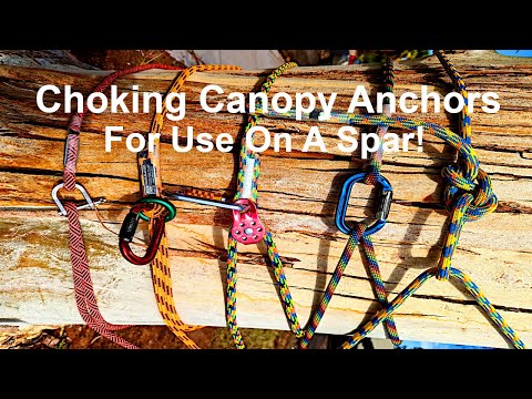 Видео: Затягивающиеся/защемляющие ЯКОРЯ ДЛЯ НАВЕСОВ на SPAR для SRS/MRS для арбористов и альпинистов!