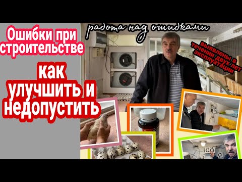 Видео: Ошибки при строительстве курятника/Лайфхак для перепелок/Лайфхак систем поения/Как я запорол кур.