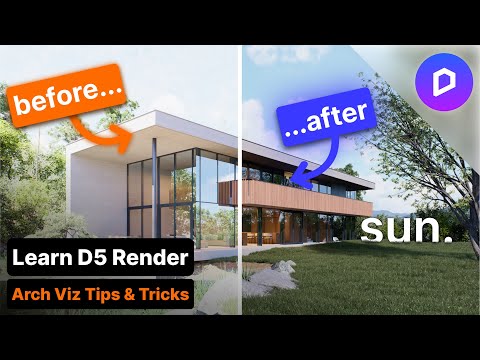 Видео: Как улучшить освещение в D5 Render — пошаговое руководство