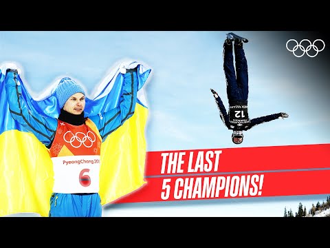 Видео: Мужчины. Лыжная акробатика ⛷ Последние 5 чемпионов! 🥇
