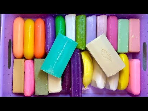Видео: ASMR 🔪Cutting dry soap 🧼Резка мыла 💚💜🩷🤎🤍💛♥️💙🤎🩵🩶
