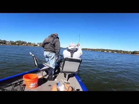 Видео: Сильная рука сутенера по ловле краппи от Hookset. Осенняя ловля краппи на озере Окони.