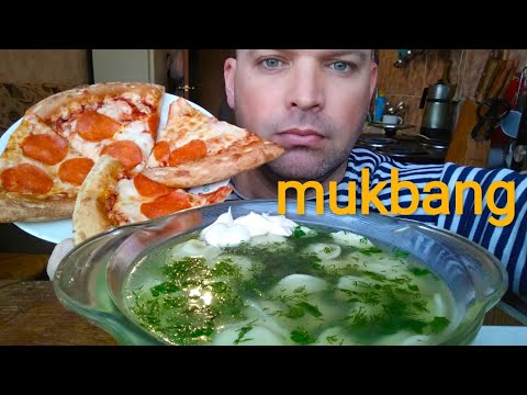 Видео: МУКБАНГ ПЕЛЬМЕНИ и морская капуста / MUKBANG dumplings and seaweed | 먹방