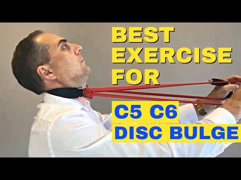 Видео: Лучшие упражнения для выпуклого диска C5 C6 (2021) | C5 C6 Грыж...