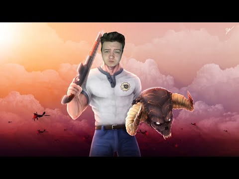 Видео: Jeens жёстко разбирается с врагами в Serious sam 1 ивент 20 лет игр день 3