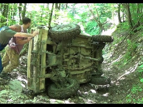 Видео: Западный Кавказ 2017. Банда НИВАводов. Часть 2/7