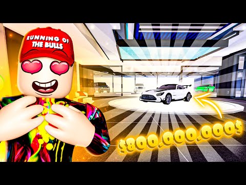 Видео: Это Самый Дорогой Гараж который Я видел | Mega Mansion Tycoon Roblox