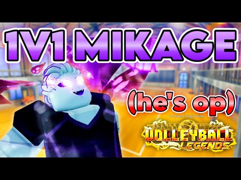 Видео: Микаге — самый безумный секретный стиль для 1 на 1 среди легенд волейбола. (вру)